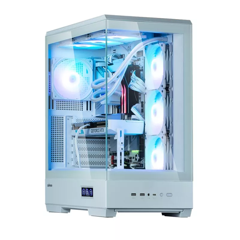 Obudowa PC Zalman P50 DS biały Midi Tower