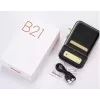 Drukarka etykiet NIIMBOT B21S Czarna — kompaktowa drukarka rolkowa Bluetooth, szerokość druku 50 mm, 60 mm/s, Li-Ion 1200 mAh