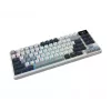 Mechaniczna klawiatura gamingowa bez klawiatury numerycznej MSI FORGE GK600 TKL Wireless USB + Bluetooth QWERTY UK English RGB niebieska/biała