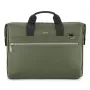 Torba na laptop HAMA ultimate 227063 — zielona, mieści laptopy do 15,6 cala, wyściełana komora, przednia kieszeń, pasek na ramię