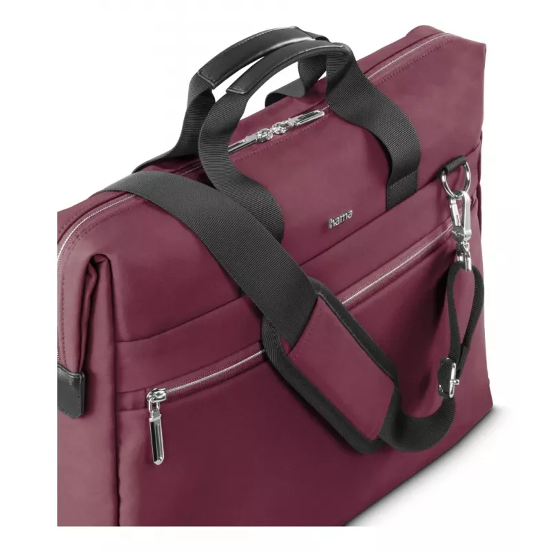 Torba na laptop HAMA 227064 ultimate czerwona wytrzymała konstrukcja — etui na notebooki