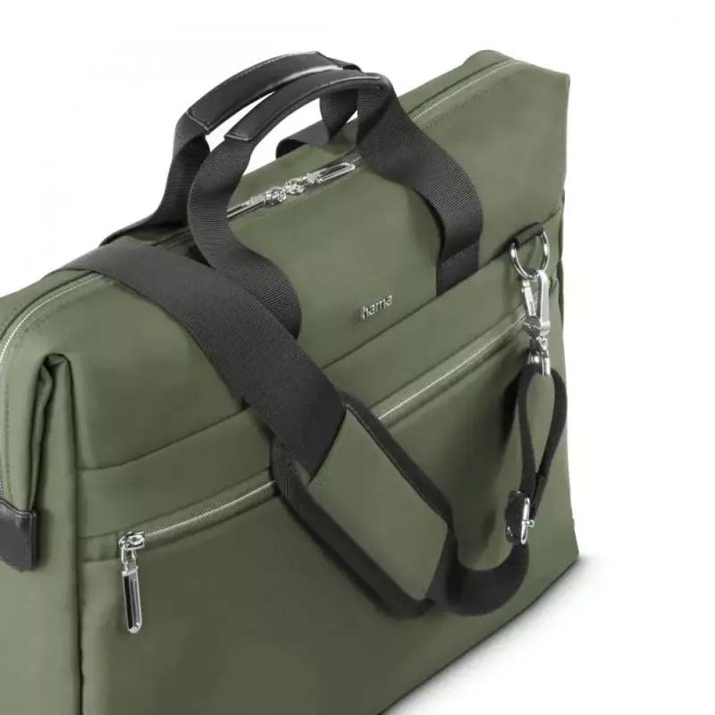 Torba na laptop HAMA ultimate 227067 zielona – kompaktowa torba ochronna do laptopów i notebooków