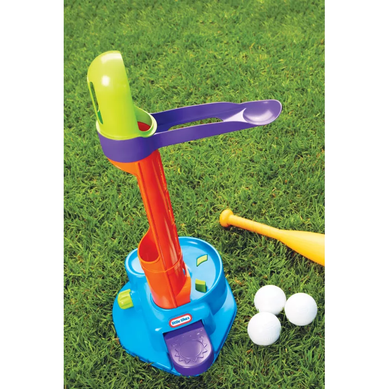 Little Tikes Triple Play Splash T-Ball Set, 2 lata Little Tikes Triple Play Splash T-Ball Set. Zalecany wiek (min): 2 lata, Zalecany wiek (max): 8 lat