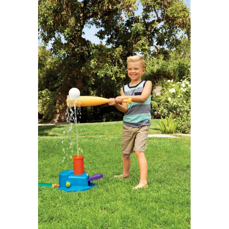 Little Tikes Triple Play Splash T-Ball Set, 2 lata Little Tikes Triple Play Splash T-Ball Set. Zalecany wiek (min): 2 lata, Zalecany wiek (max): 8 lat