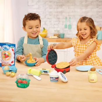Little Tikes Creative Chefs Waffles Kit, Zestaw do gofrów, 3 lata