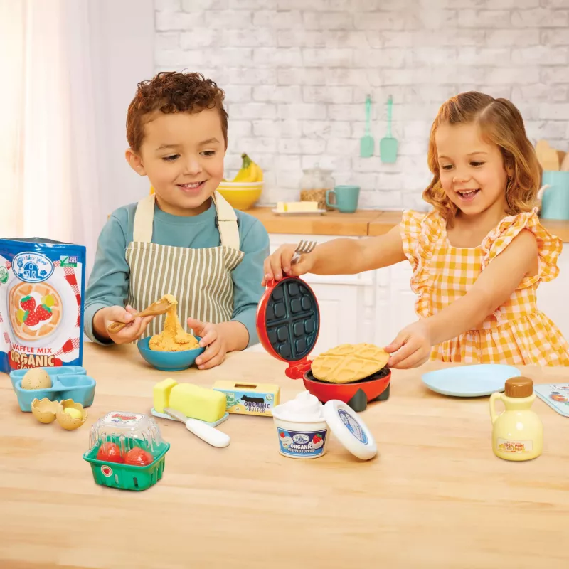 Little Tikes Creative Chefs Waffles Kit, Zestaw do gofrów, 3 lata