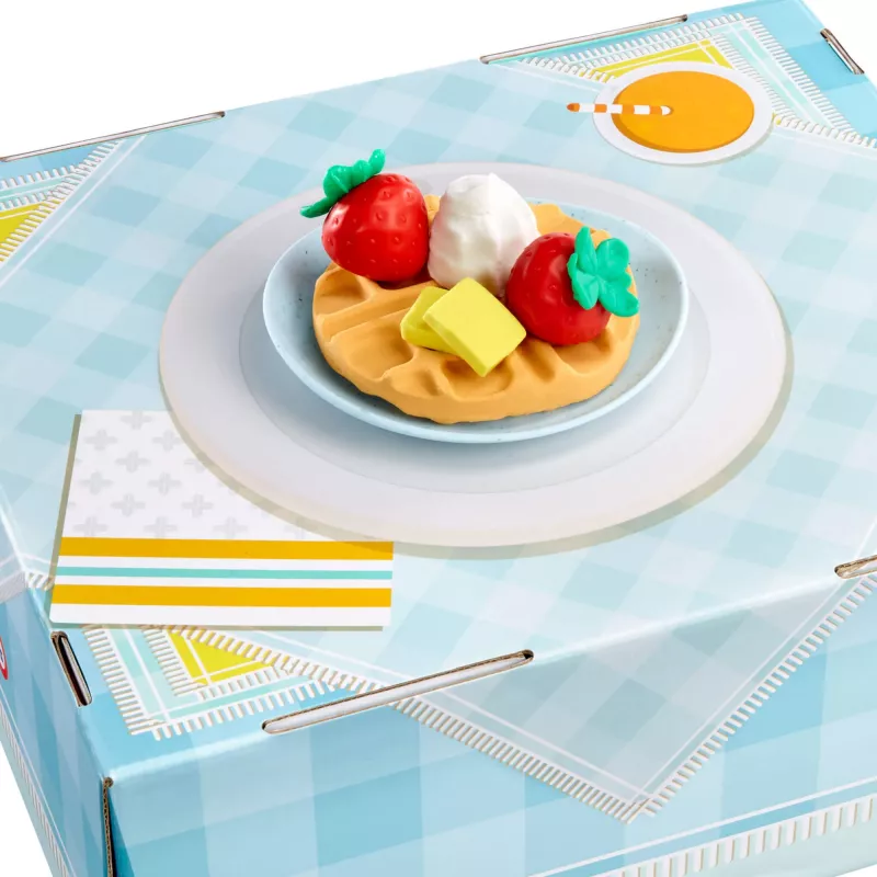 Little Tikes Creative Chefs Waffles Kit, Zestaw do gofrów, 3 lata
