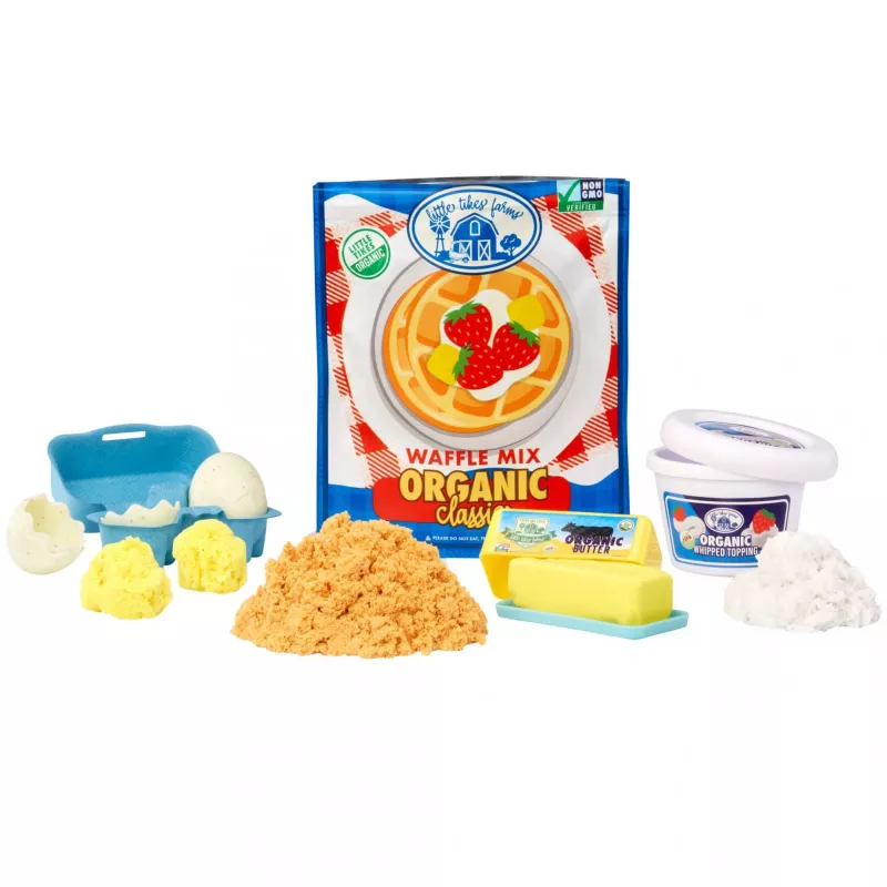 Little Tikes Creative Chefs Waffles Kit, Zestaw do gofrów, 3 lata