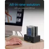 ICY BOX IB-1233CL-CR USB 3.2 Gen 1 (3.1 Gen 1) Type-A Czarny