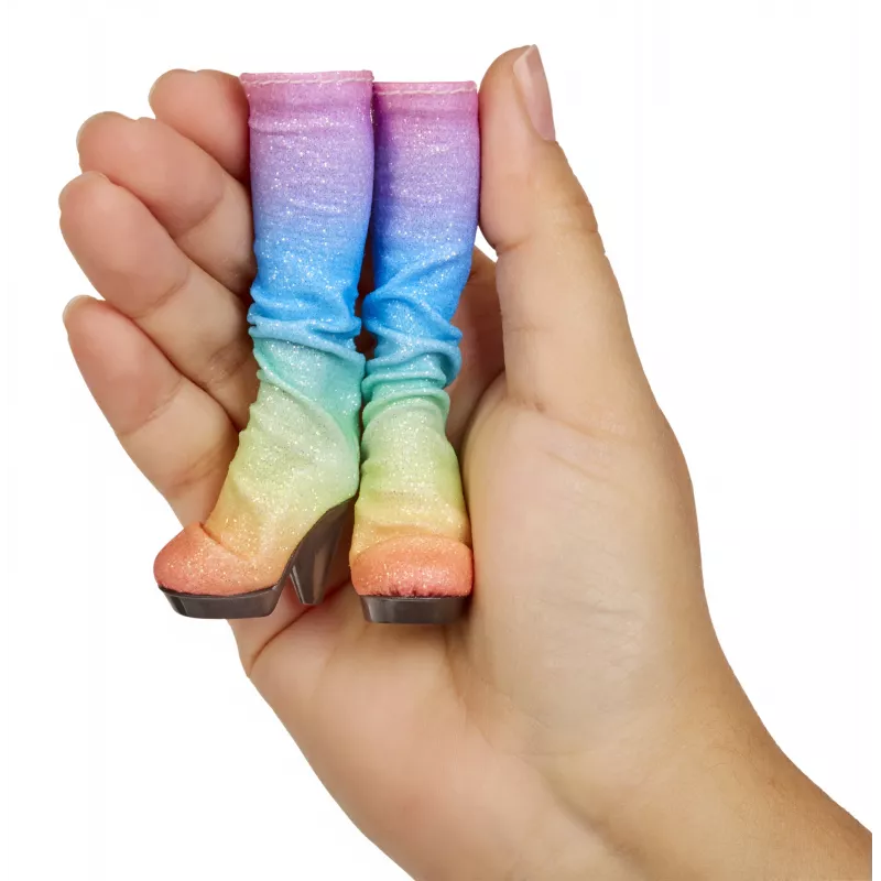 Rainbow High Akcesoria Studio Seria 1, Asortyment S w PDQ Buty dla lalek