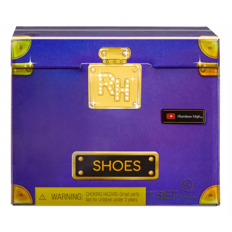 Rainbow High Akcesoria Studio Seria 1, Asortyment S w PDQ Buty dla lalek