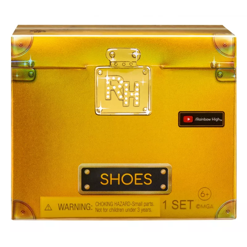Rainbow High Akcesoria Studio Seria 1, Asortyment S w PDQ Buty dla lalek