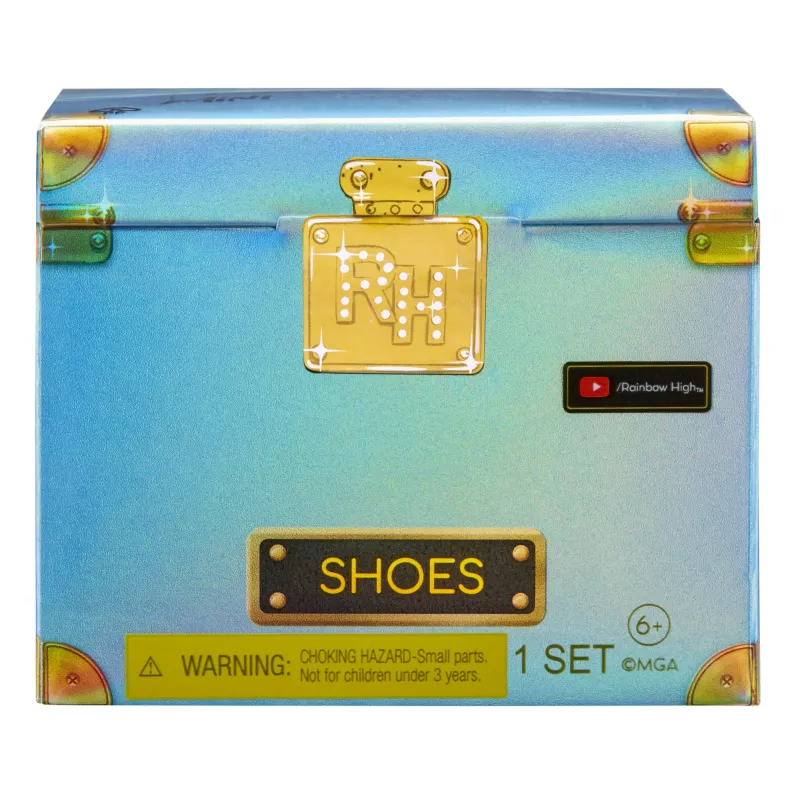 Rainbow High Akcesoria Studio Seria 1, Asortyment S w PDQ Buty dla lalek