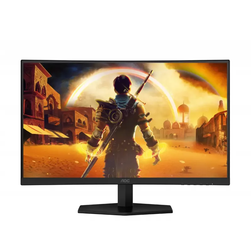 Monitor komputerowy AOC G4 C27G42E 68,6 cm (27 cali) 1920 x 1080 pikseli Full HD LED czarny, czerwony