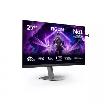 Monitor komputerowy AOC G2 AG276FK 68.6 cm (27 cali) 1920 x 1080 pikseli Full HD LED Czarny, Szary