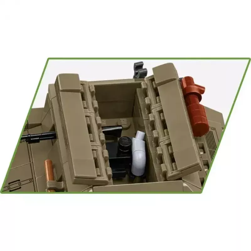 Zestaw konstrukcyjny Cobi Blocks Tankette TK-3 — 323 elementy