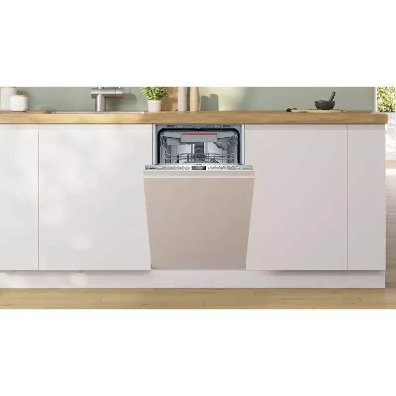 Zmywarka do zabudowy Bosch Serie 4 SPV4HMX49E — Slimline 45 cm, 10 kompletów, 44 dB, 6 programów