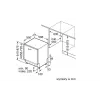 Zmywarka do zabudowy Bosch SMD6ECX12E, 12 kompletów, 44 dB