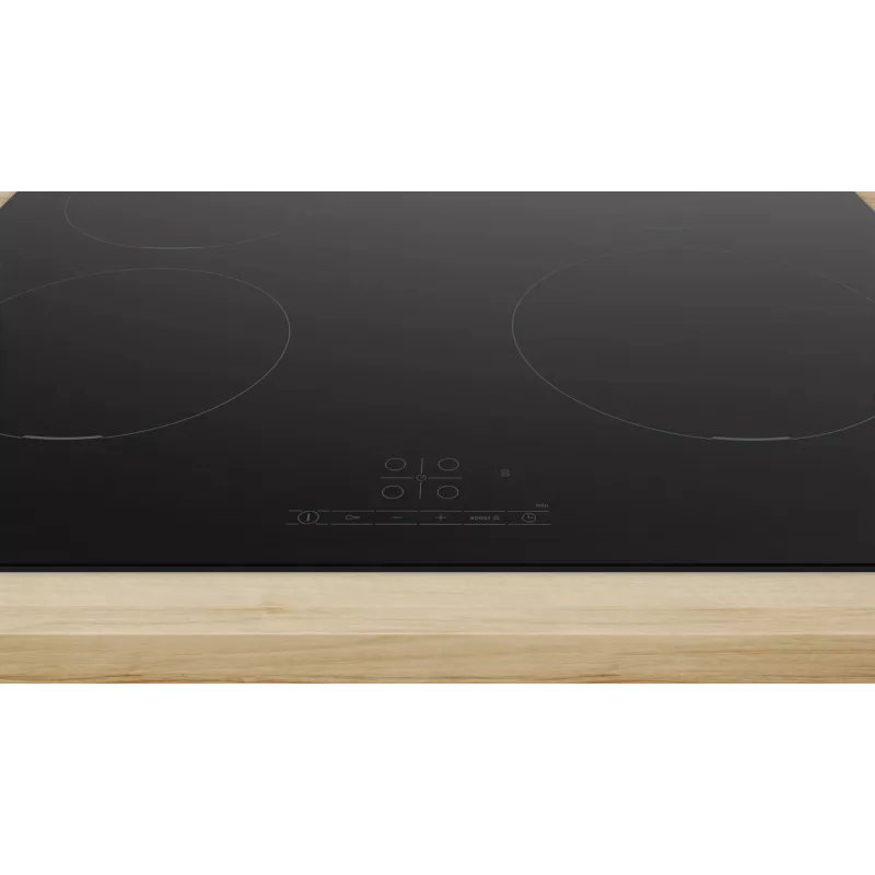 Bosch Serie 4 PUE611BB5E płyta grzewcza Czarny Do zabudowy 60 cm Strefowa płyta indukcyjna 4 strefa(y)