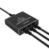 Rozdzielacz Ethernet QOLTEC 52294 1x3 RJ45 z zasilaniem przez USB-C