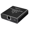 Rozdzielacz Ethernet QOLTEC 52294 1x3 RJ45 z zasilaniem przez USB-C