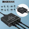 Rozdzielacz Ethernet QOLTEC 52294 1x3 RJ45 z zasilaniem przez USB-C