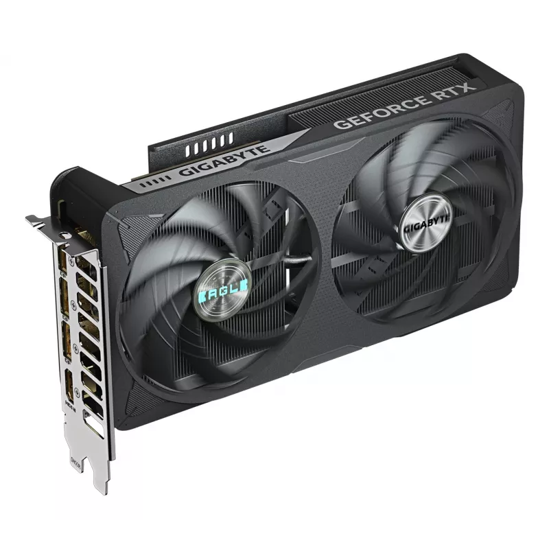 Karta graficzna GIGABYTE GeForce RTX 5060 Ti EAGLE OC 16G - 16 GB GDDR7, 128-bitowa, PCI-E 5.0, taktowanie rdzenia 2617 MHz, 3 x DisplayPort, 1 x HDMI, GV-N506TEAGLE OC-16GD