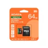Karta MicroSDXC ADATA Speed Plus 64 GB UHS Klasa 3 Model UD64GUI3V30A2SP-RA1