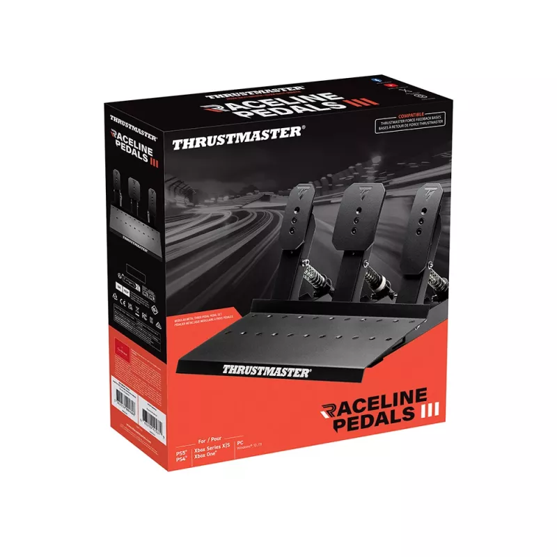 Thrustmaster Raceline Pedals III czarny PC, PlayStation 4, PlayStation 5, Xbox One, Xbox Series S, Xbox Series X