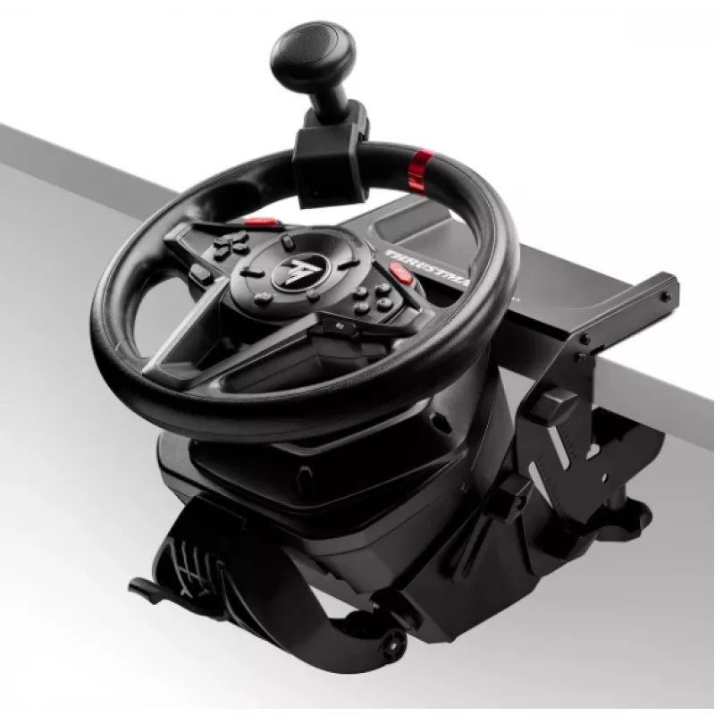 Thrustmaster T128-P Czarny Kierownica USB + Pedały Analogowy PC, PlayStation 4, PlayStation 5