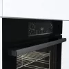 Piekarnik elektryczny do zabudowy Gorenje BSA6737E15BG — 77 l, czarny, zegar cyfrowy, konwekcja, grill, funkcja pizzy