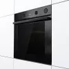 Piekarnik elektryczny do zabudowy Gorenje BSA6737E15BG — 77 l, czarny, zegar cyfrowy, konwekcja, grill, funkcja pizzy