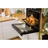 Piekarnik elektryczny do zabudowy Gorenje BSA6737E15BG — 77 l, czarny, zegar cyfrowy, konwekcja, grill, funkcja pizzy
