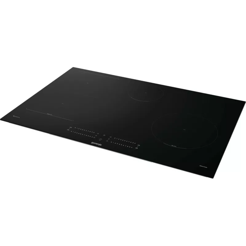 Płyta indukcyjna Gorenje GI8432BSCWF, czarna, do zabudowy, 60 cm, strefowa płyta indukcyjna, szkło-ceramika, 4 strefy