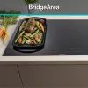 Płyta indukcyjna Gorenje GI8432BSCWF, czarna, do zabudowy, 60 cm, strefowa płyta indukcyjna, szkło-ceramika, 4 strefy
