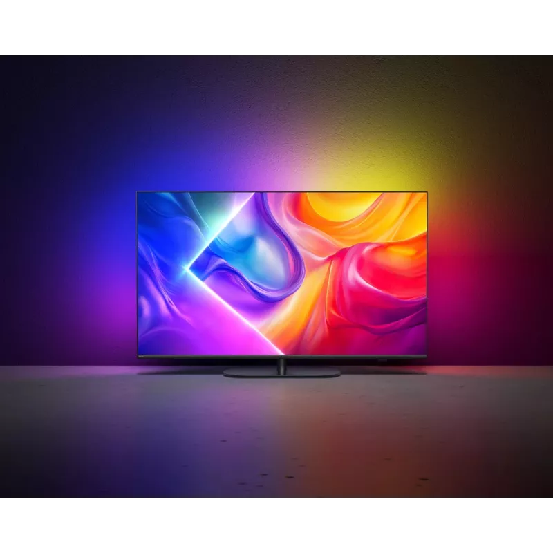 Philips 43PUS9010/12 TV 109.2 cm (43 cale) 4K Ultra HD Smart TV Wi-Fi Brązowy, Czerwony