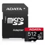Karta pamięci microSDXC ADATA 512 GB UHS‑I U3 V30 Klasa 10 A2, 100/85 MB/s, wodoodporna