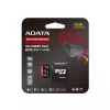 Karta pamięci microSDXC ADATA 512 GB UHS‑I U3 V30 Klasa 10 A2, 100/85 MB/s, wodoodporna