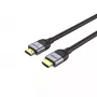 Kabel HDMI UNITEK C11086GY01-1.5M 1.5m 48 Gbit/s ARC Czarny Szary