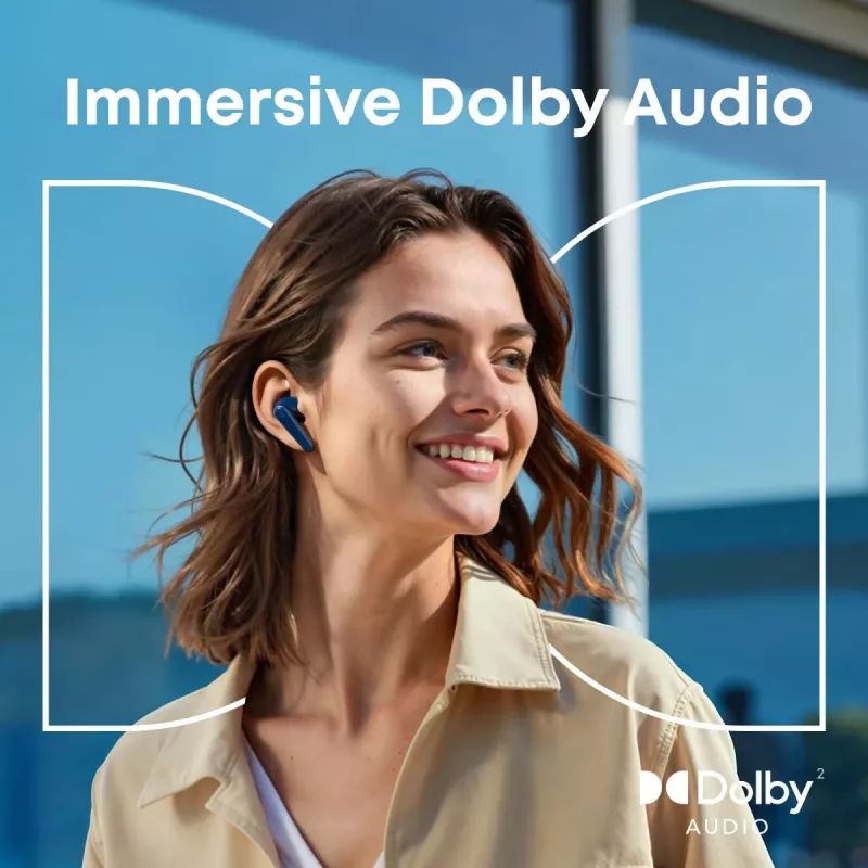 ANKER Earbuds - Soundcore Liberty 5 - niebieski