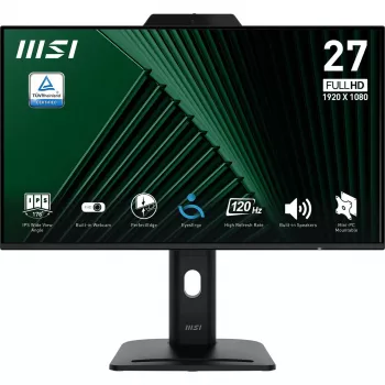 MSI PRO MP272PMG monitor komputerowy 68.6 cm (27 cali) 1920 x 1080 pikseli Full HD LCD Czarny