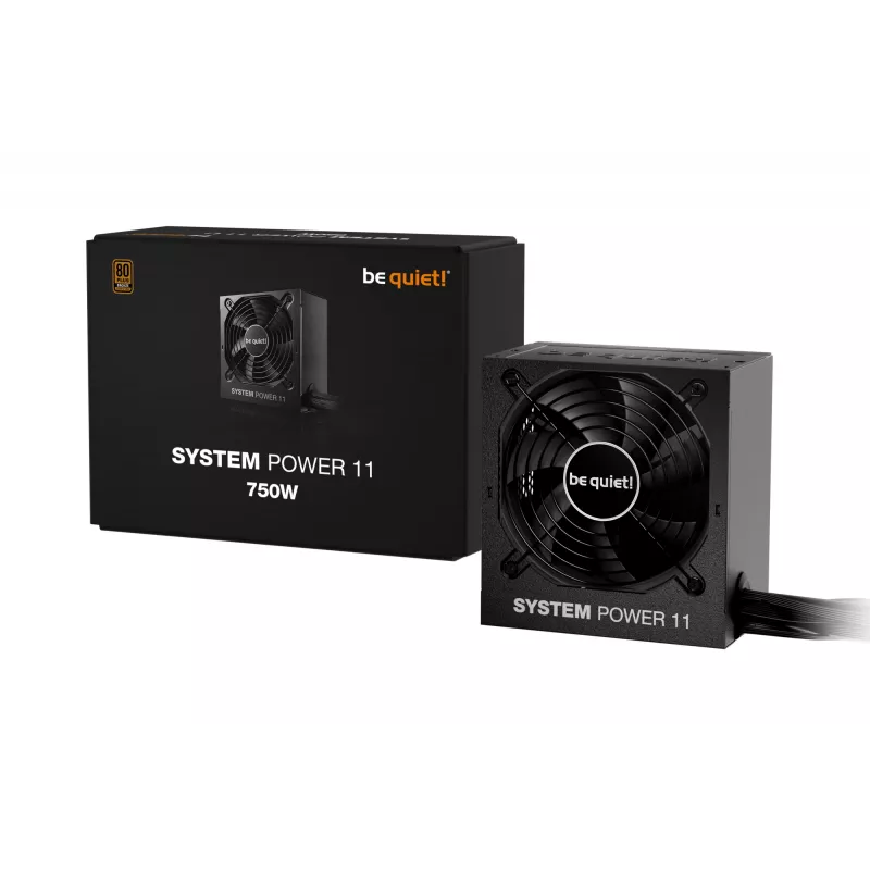 be quiet! System Power 11 750W zasilacz 20+4 pin ATX ATX Czarny