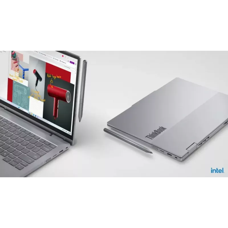 Laptop Lenovo ThinkBook 14 G5 2in1 14,0 cala Ultra 5 225U 16GB 512GB INT W11Pro Dotyk Luna Grey
