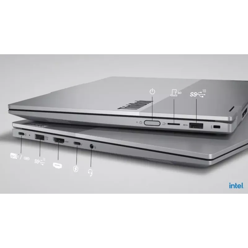 Laptop Lenovo ThinkBook 14 G5 2in1 14,0 cala Ultra 5 225U 16GB 512GB INT W11Pro Dotyk Luna Grey