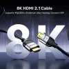 Kabel HDMI UNITEK C11086GY01-3M 3m 2.1 48 Gbit/s Czarny Szary