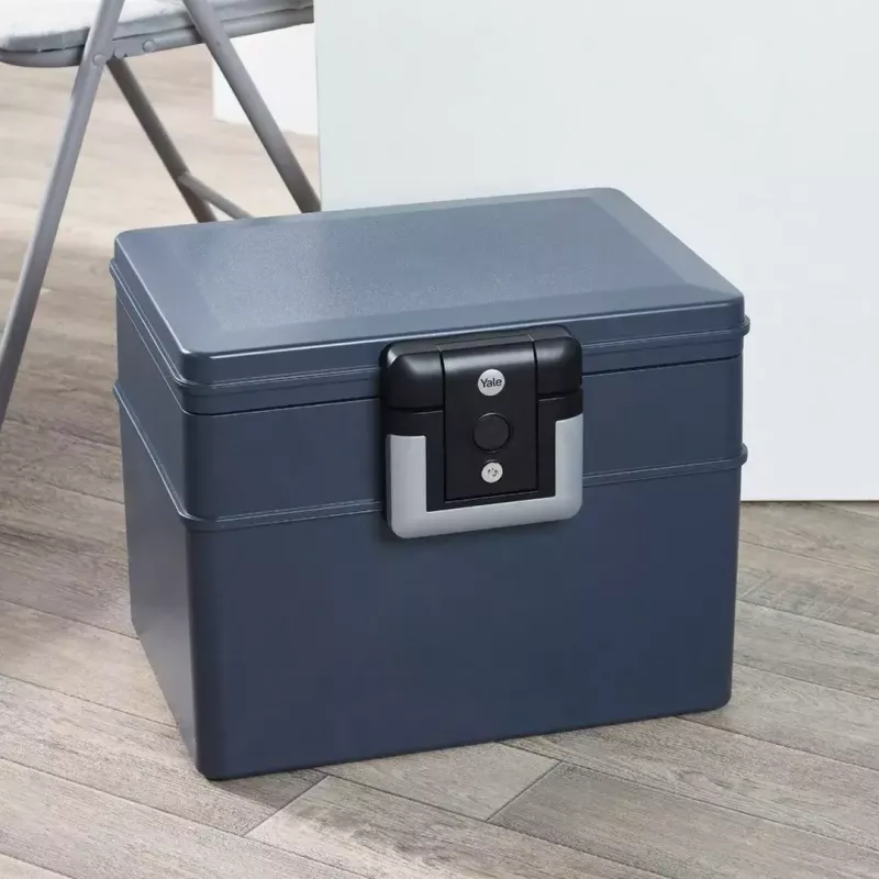Sejf wolnostojący Yale YFWC/329/KB1 16,5 l zamek na klucz czarno-szary