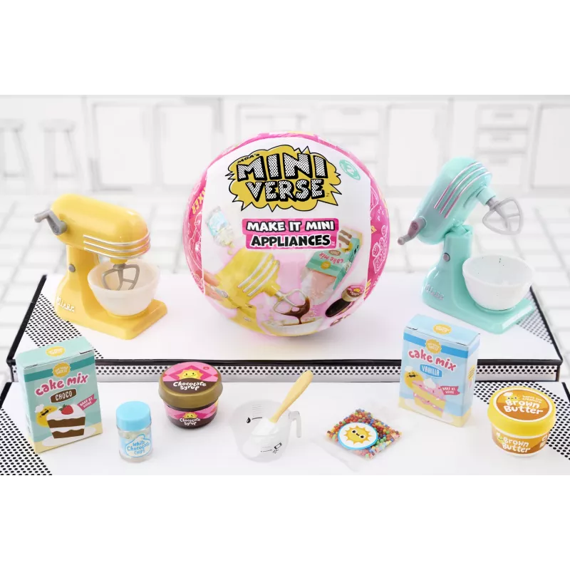 Miniverse MGA's - Make It Mini Appliances Series 2 w PDQ, 8 lat, Wielokolorowy, Plastik