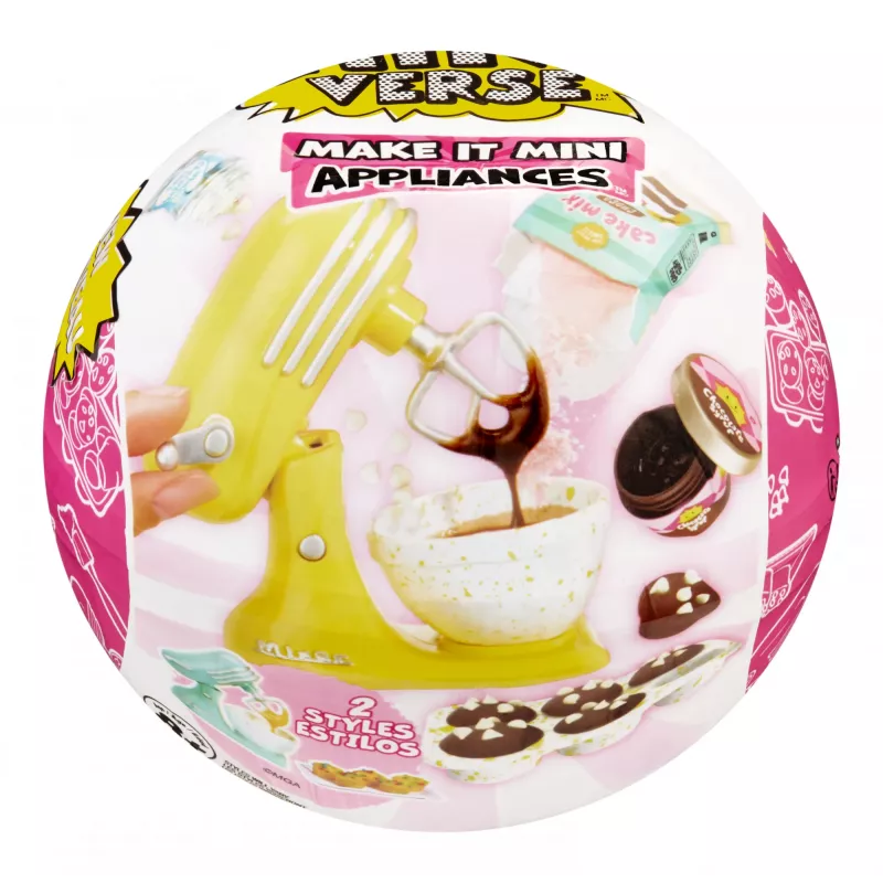 Miniverse MGA's - Make It Mini Appliances Series 2 w PDQ, 8 lat, Wielokolorowy, Plastik