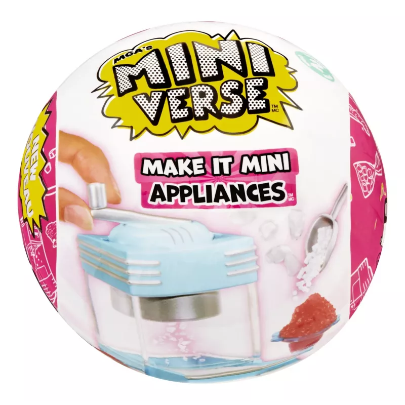 Miniverse MGA's - Make It Mini Appliances Series 2 w PDQ, 8 lat, Wielokolorowy, Plastik