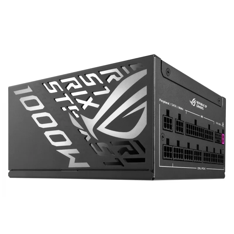 ASUS ROG STRIX-1000P-GAMING jednostka zasilająca 1000 W 20+4 pin ATX ATX Czarny, Srebrny